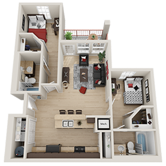 Unit Private Private floor plan